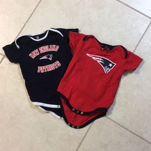 baby patriots jersey onesie